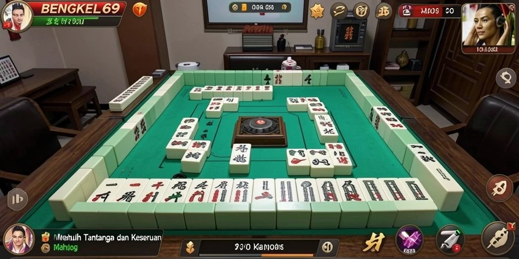 Tampilan menarik dari gameplay Mahjong BENGKEL69 yang seru.