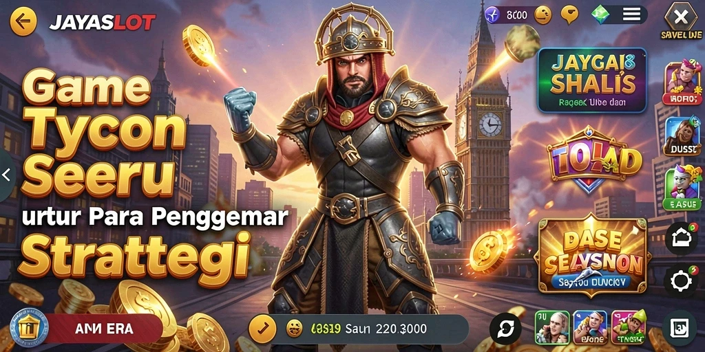Tampilan gameplay JAYASLOT yang menarik dan interaktif.