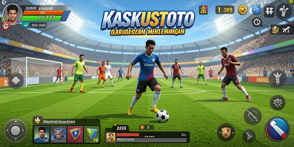 Tampilan grafik menarik dari permainan KASKUSTOTO yang penuh aksi.