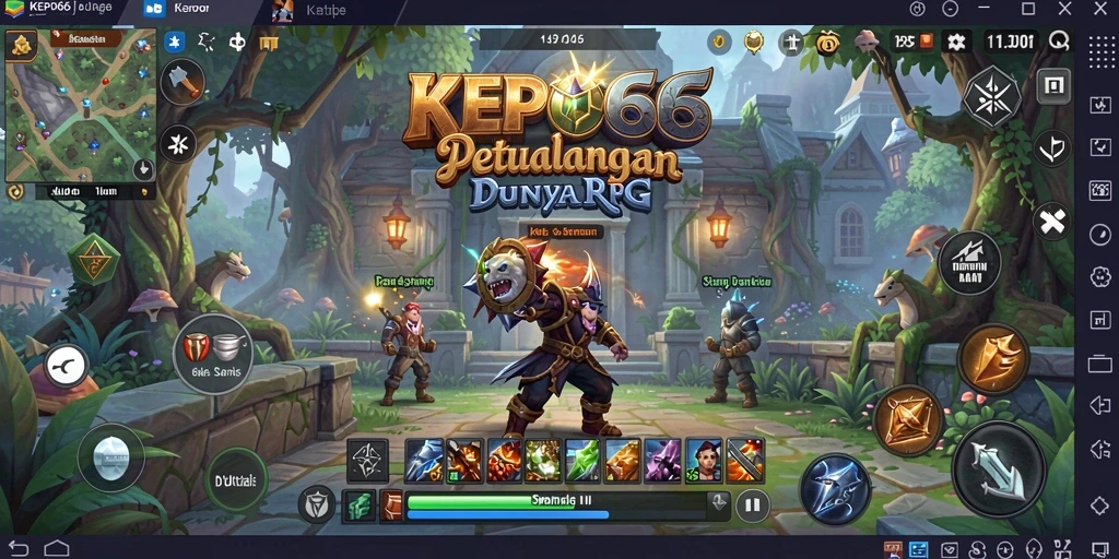 Gameplay KEPO66 yang memukau dengan pertarungan epik dan eksplorasi yang luas.