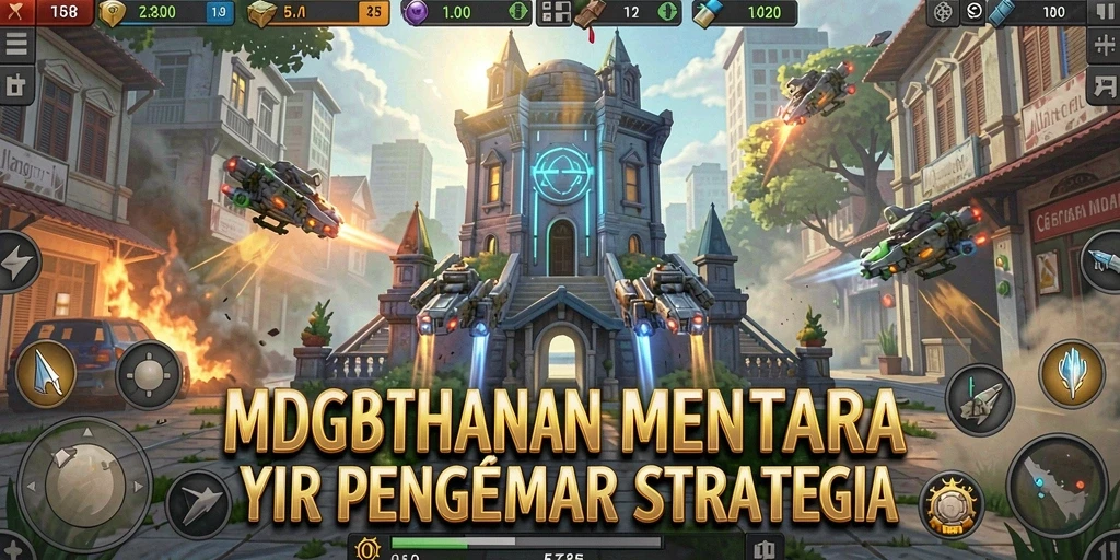 Tampilan gameplay MDG188 yang mengasyikkan dalam Tower Defense.