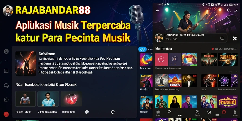 Tampilan menarik dari gameplay RAJABANDAR88 dengan beragam musik.