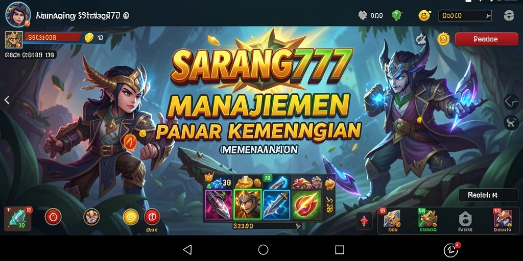 Screenshot yang menampilkan gameplay strategis yang menegangkan.