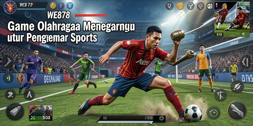 Gameplay WE878 yang menegangkan dan seru.